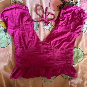 Sim and Sam Crop Top